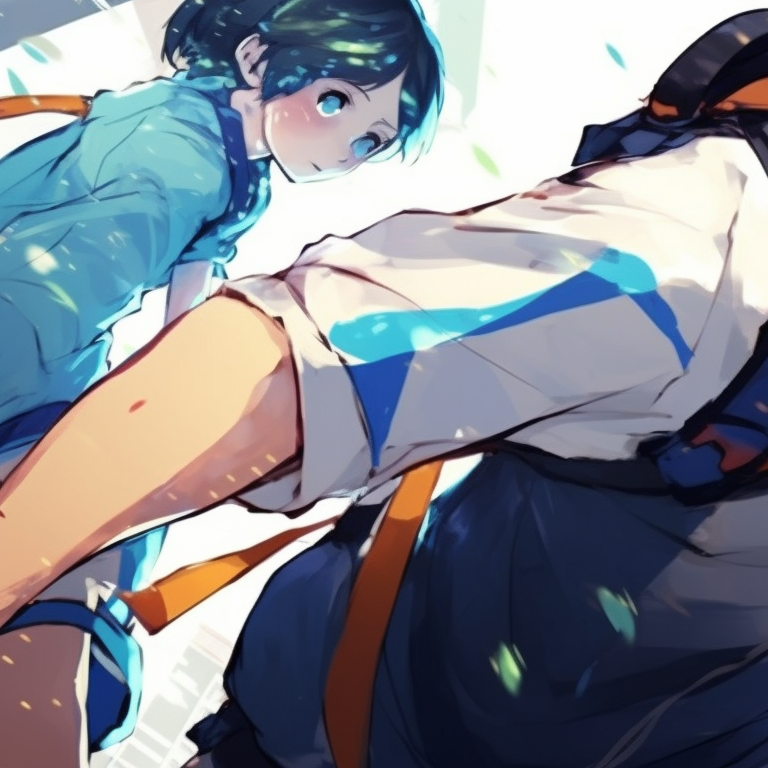 Extreme close-up of Nagi Seishiro, focus on his intense expression, cool color palette and high contrast. blue lock matching pfp - nagi seishiro pfp for discord.