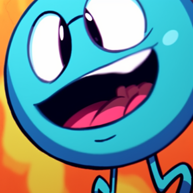 Gumball and Darwin, engaged in some mischief, brightly colored background. gumball and darwin series pfp pfp for discord.