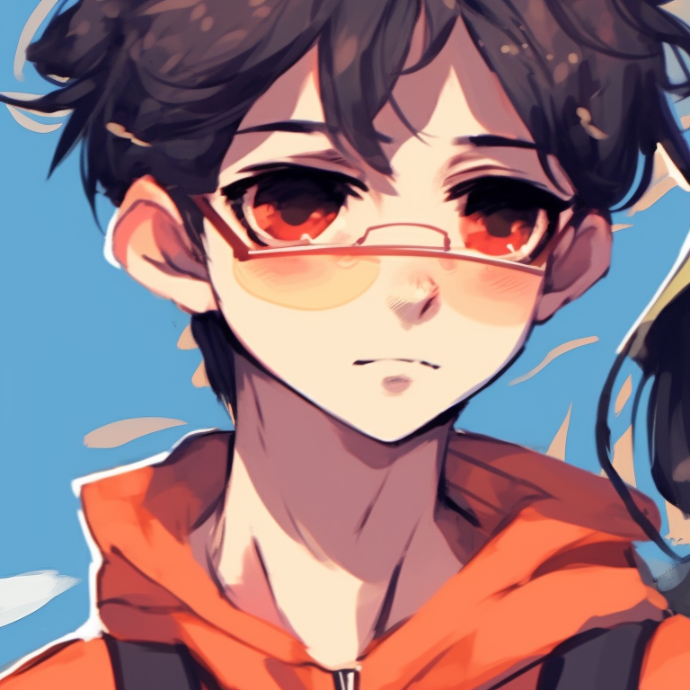 Two characters sharing a secret, the background blooms with vibrant floral details. character based matching pfp pfp for discord.