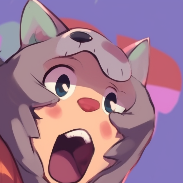 Two humor-themed characters, dressed in matching jesters outfits, showing playfulness. funny memes pfp for matching pfp for discord.