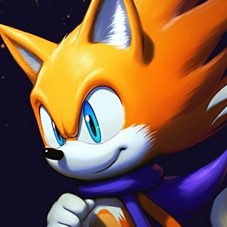 Sonic and Tails in a haunted house, eerie ectoplasmic colors and exaggerated features. sonic and tails halloween costume themed pfp pfp for discord.