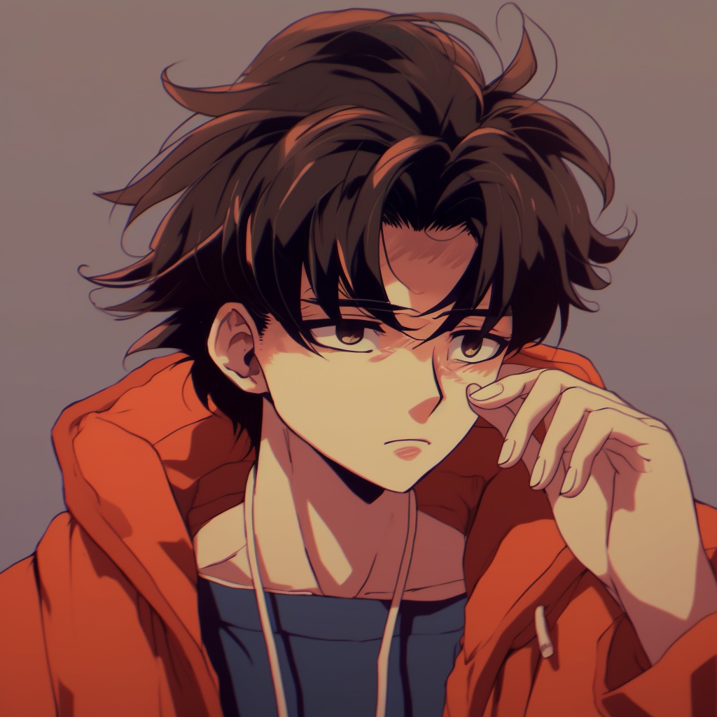 Dynamic pose of Super Saiyan Goku, golden hair and bright energy lines creating a high contrast. 90s anime pfp ideas to create your own designs