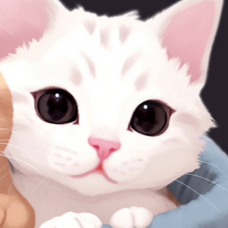 Two Cheshire cat cartoon characters, appearing happy and content, lavishly detailed with vibrant purples and blues. cute cartoon matching cat pfp pfp for discord.