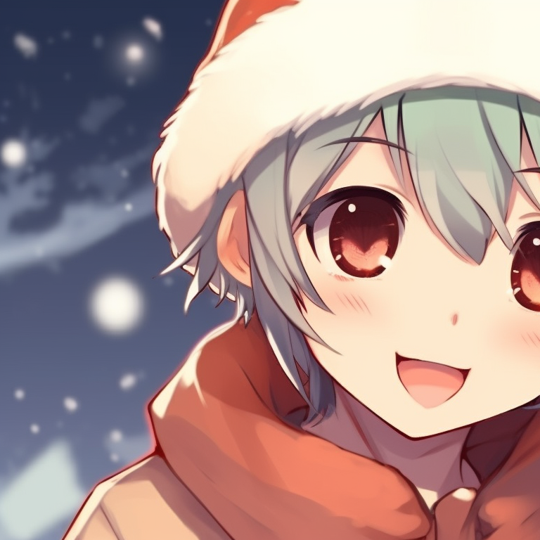 Two characters in matching Christmas tree outfits, vibrant colors with glittery details. matching christmas meme pfp designs pfp for discord.