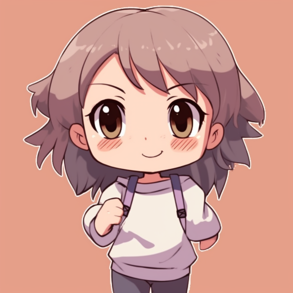 Character showing a wide-eyed surprise expression, traditionally animated with large eyes and over-exaggerated features. anime pfp funny expressions pfp for discord.