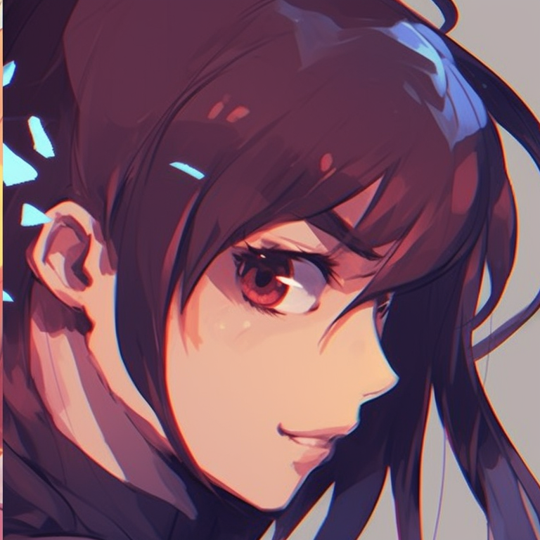 Two characters, striking auras, bold lines and intense looks. aesthetic marvel pfp pfp for discord.