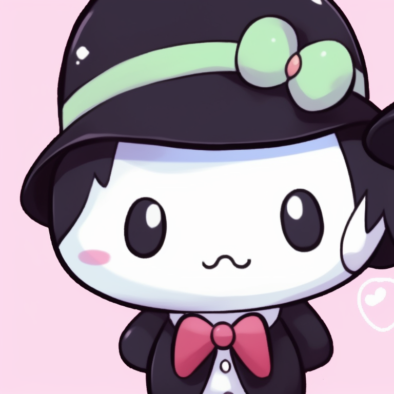 Kiki and Lala in matching purple outfits, calm expressions, and twinkling stars in the background. sanrio captivating matching pfp pfp for discord.