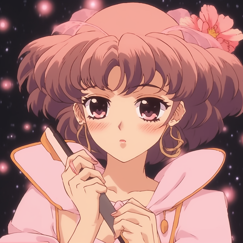 Vash the Stampede, with stark deserts and sunset colors. 90s anime aesthetic wallpaper art