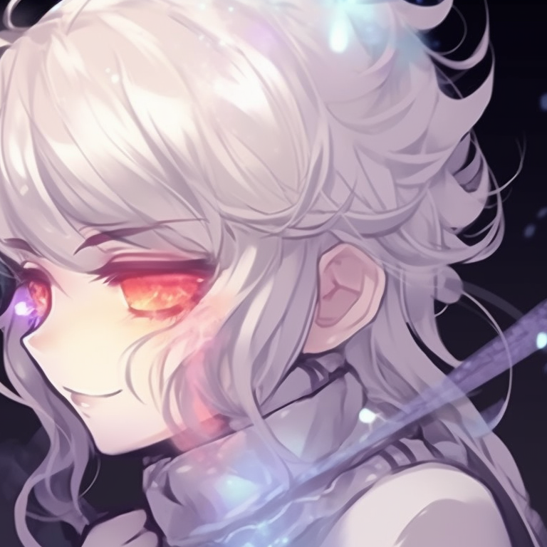 Two characters in punk outfits, dark colors and graffiti motif, leaning against a wall. popular anime matching pfp friends pfp for discord.