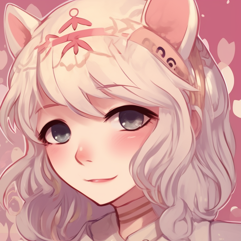 Two characters in a face-to-face pose, with calm expressions and cooler tones predominantly used. perfect matching pfp for 2 friends pfp for discord.