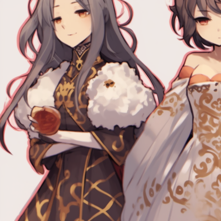 Three schoolgirls, in school uniform, conveying seriousness and a strong bond. trio pfp matching for girls pfp for discord.