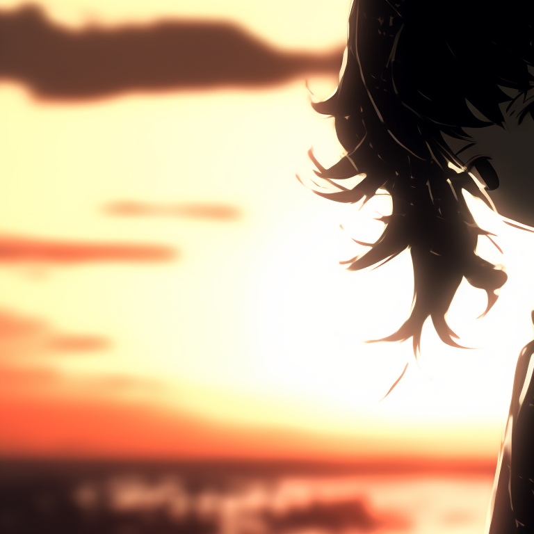 Two anime characters, under a starlit sky and surrounded by glowing fireflies, sharing an affectionate gaze. creative instagram cute matching pfp options pfp for discord.