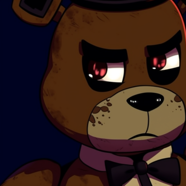 Golden Freddy and Springtrap side by side, golden hues and detailed designs. variety of fnaf matching pfp pfp for discord.