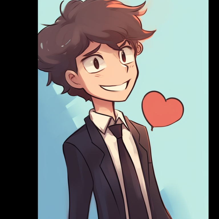 Two characters at sunset, warm tones and peaceful expressions, a brief touch of hands. trendy best friend pfp matching profile pictures pfp for discord.