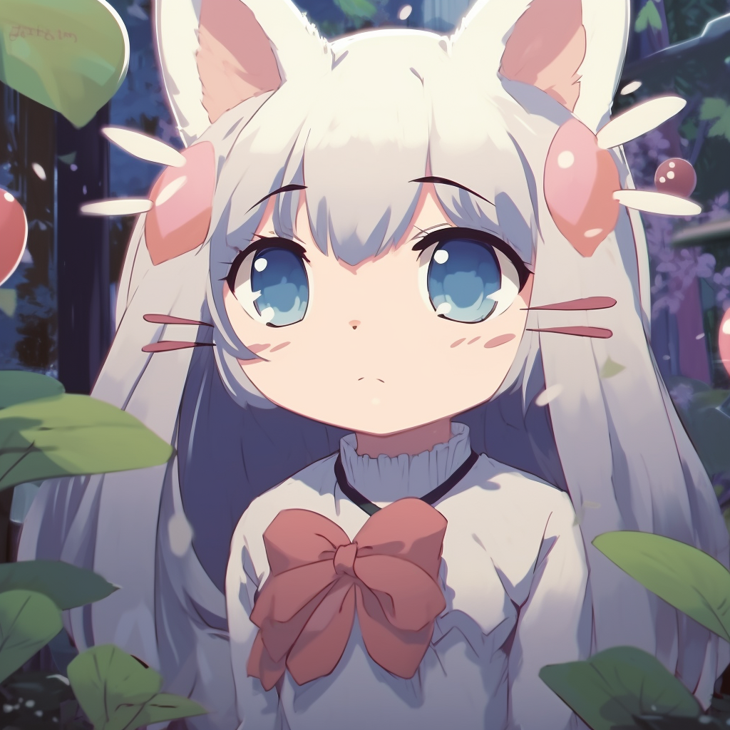 Close-up of Studio Ghibli's Totoro, soft color scheme and meticulous detail. unique anime pfp suggestions