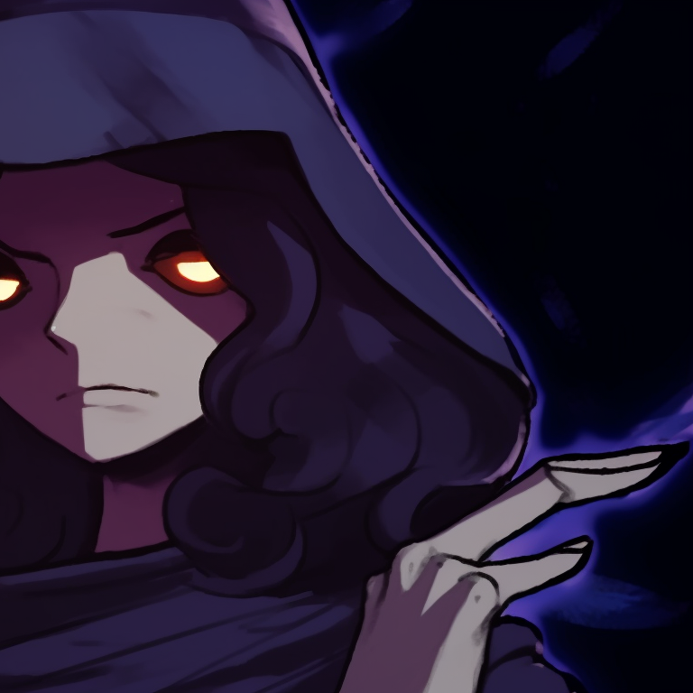 Two vampire characters in traditional attire, rich colors and melancholic expressions, bathed in the dim light of the setting sun. sad and spooky matching halloween pfps pfp for discord.