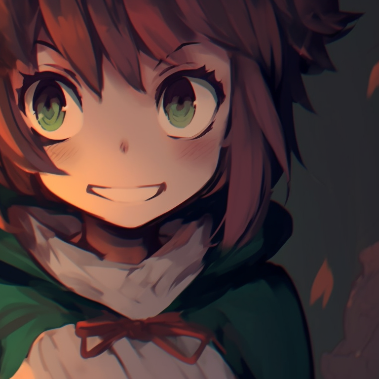 Close-up of Deku and Uraraka, intense expressions and high contrast lighting. deku and uraraka halloween edition pfp for discord.
