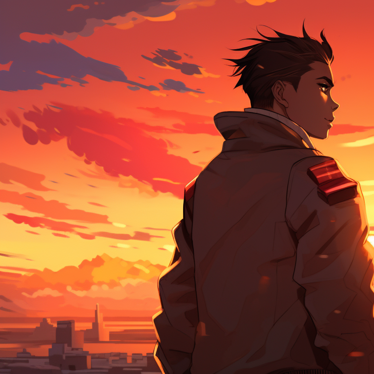 Two characters in mid-action, dynamic lines and intense colors, supporting each other. valorant matching pfp styles pfp for discord.