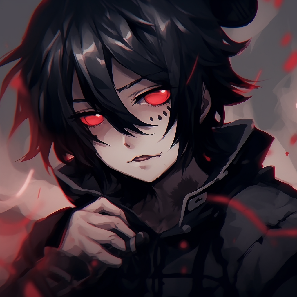 Sasuke poised for Lighting Release: Thunderclap, the high contrast and edgy art style visible. edgy pfp anime anime pfp