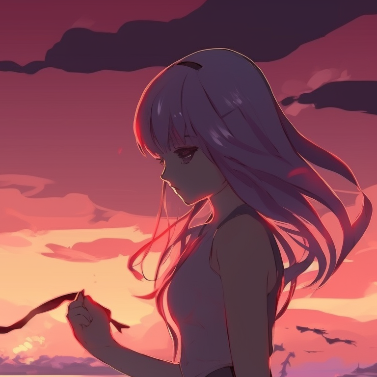 Two characters, enjoying breakfast together in a pastel-colored cafe setting. cool discord matching pfp ideas pfp for discord.