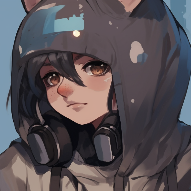 Two characters in school uniforms, minimalist style and soft colors, walking side by side cool matching pfp for duo friends pfp for discord.