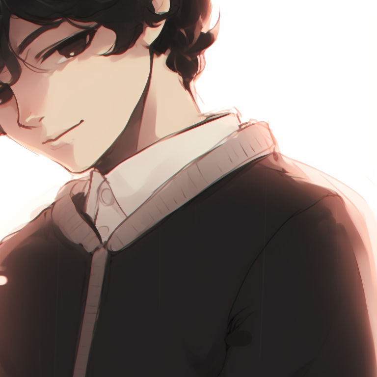 Two characters playfully teasing each other, vibrant colors and lively energy. instagram cute matching pfp for partners pfp for discord.