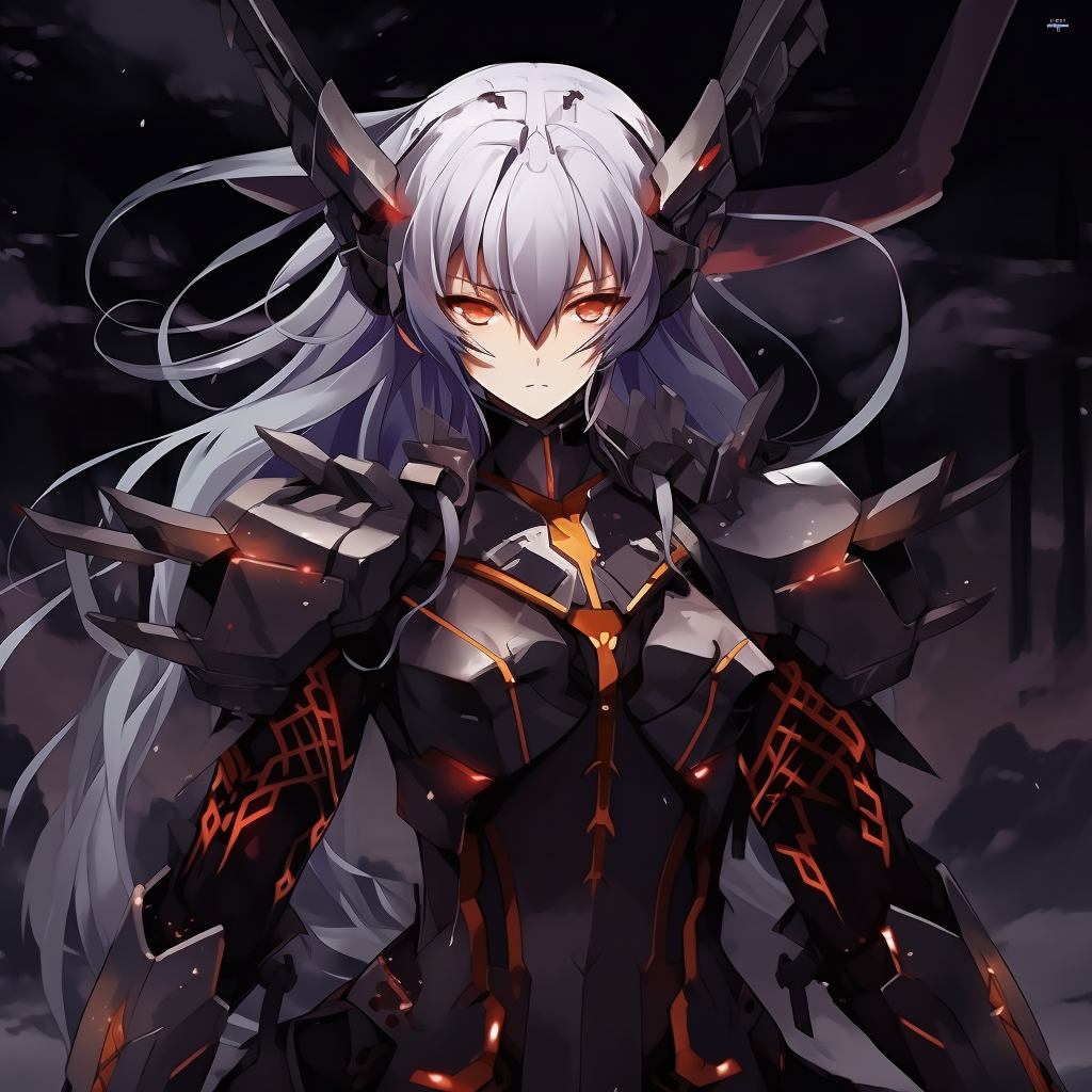 A Mecha in action, dynamic lines and vibrant energy effects. badass anime pfp manga styles