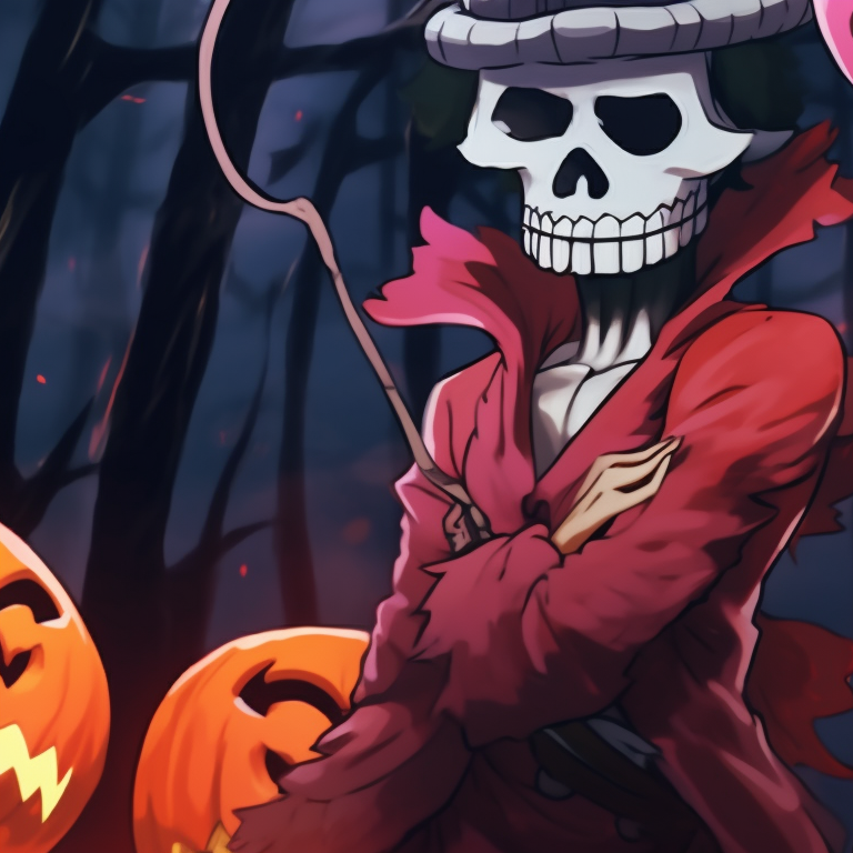 Silhouette of Luffy and Nami against a full moon, minimalist style with shadowy figures and bright light contrasts. matching pfp with luffy and nami theme pfp for discord.