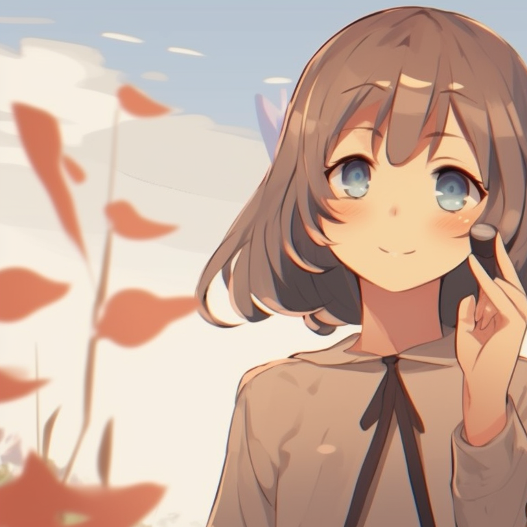 Two characters, graphic shapes and contrasting colors, side by side. timeless best friends matching pfp pfp for discord.