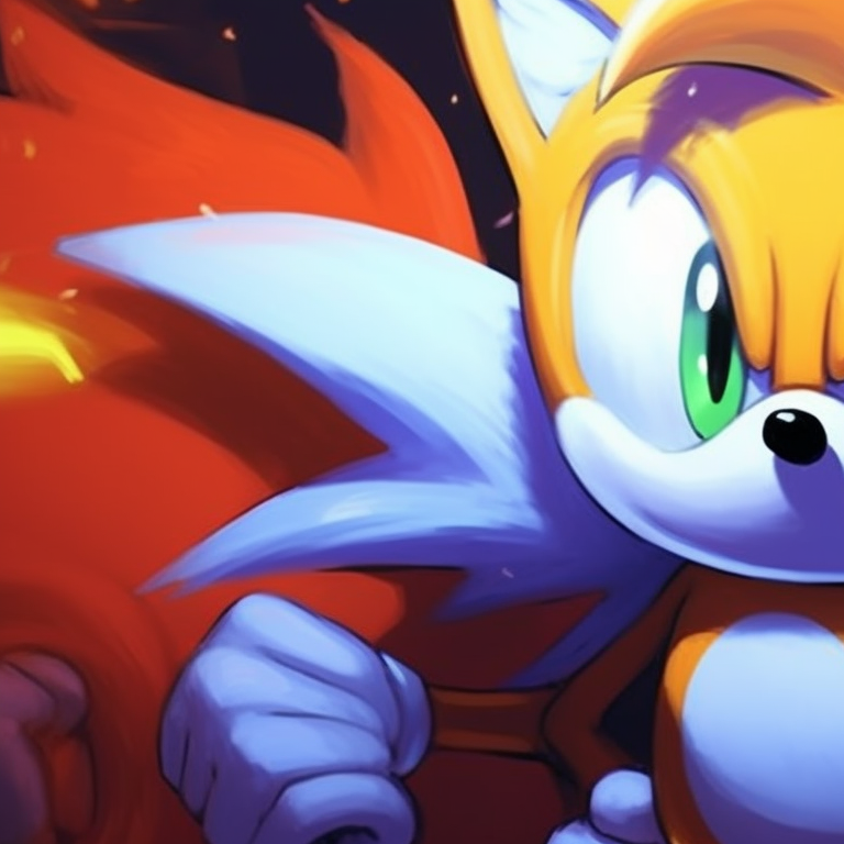 Features Sonic and Tails in spooky spectral forms, with glowing eyes and ghostly flames. spooky sonic and tails matching pfp pfp for discord.