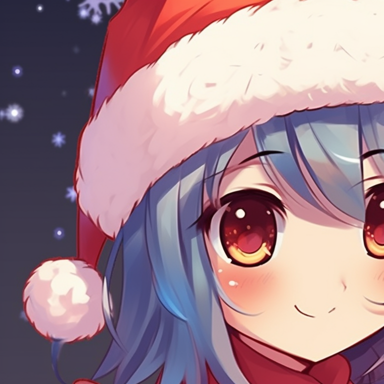Two characters holding oversized candy canes, high energy dynamic lines, and stylized contours. matching cute christmas pfp for girls pfp for discord.