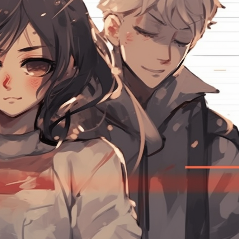 Two characters holding magical staffs, gleaming effects and vibrant colors. friend group pfps pfp for discord.