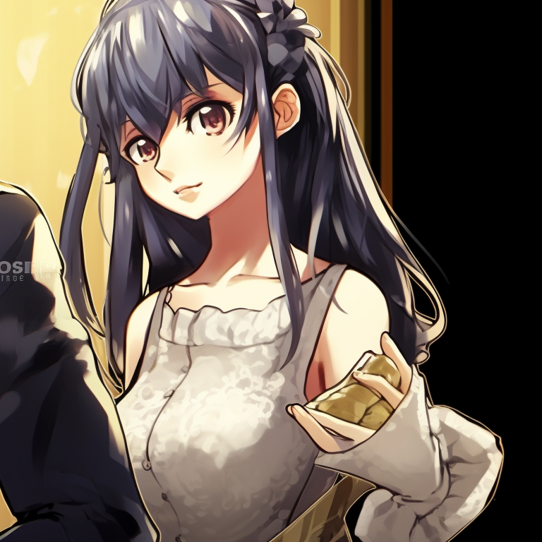 Lady K and the sick man, with a night cityscape and glowing screens of trading charts behind them. lady k and the sick man matching pfp finance pfp for discord.