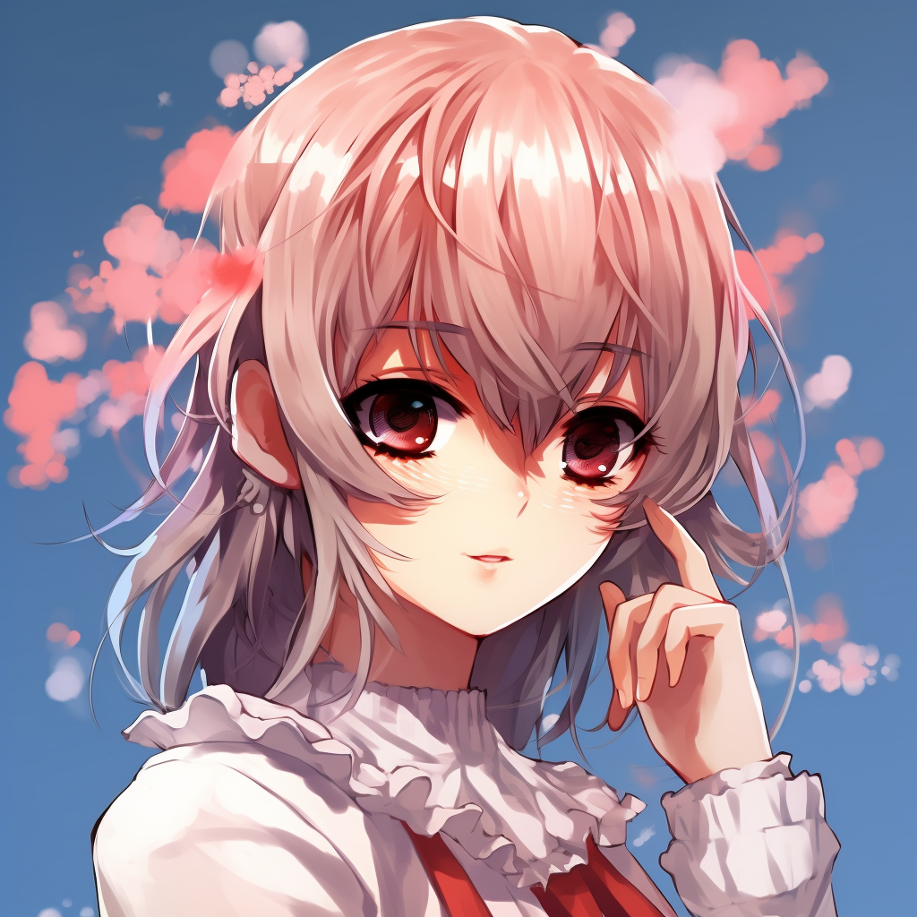 Shounen character with aggressive pose and expression, clashing colors, and too many visible power lines. examples of cringe worthy anime pfp pfp for discord.