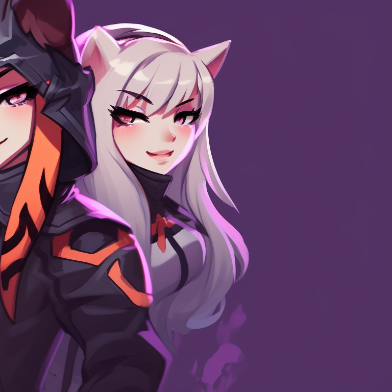 Two valorant characters in spooky, Halloween-themed outfits with notable detailings like slashes and blood splatters. matching valorant pfp halloween theme characters pfp for discord.