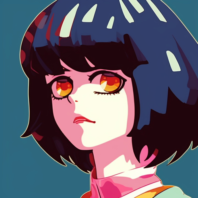 Two iconic anime characters, bright color palette, pulling amusing faces. funny anime matching pfp collection pfp for discord.