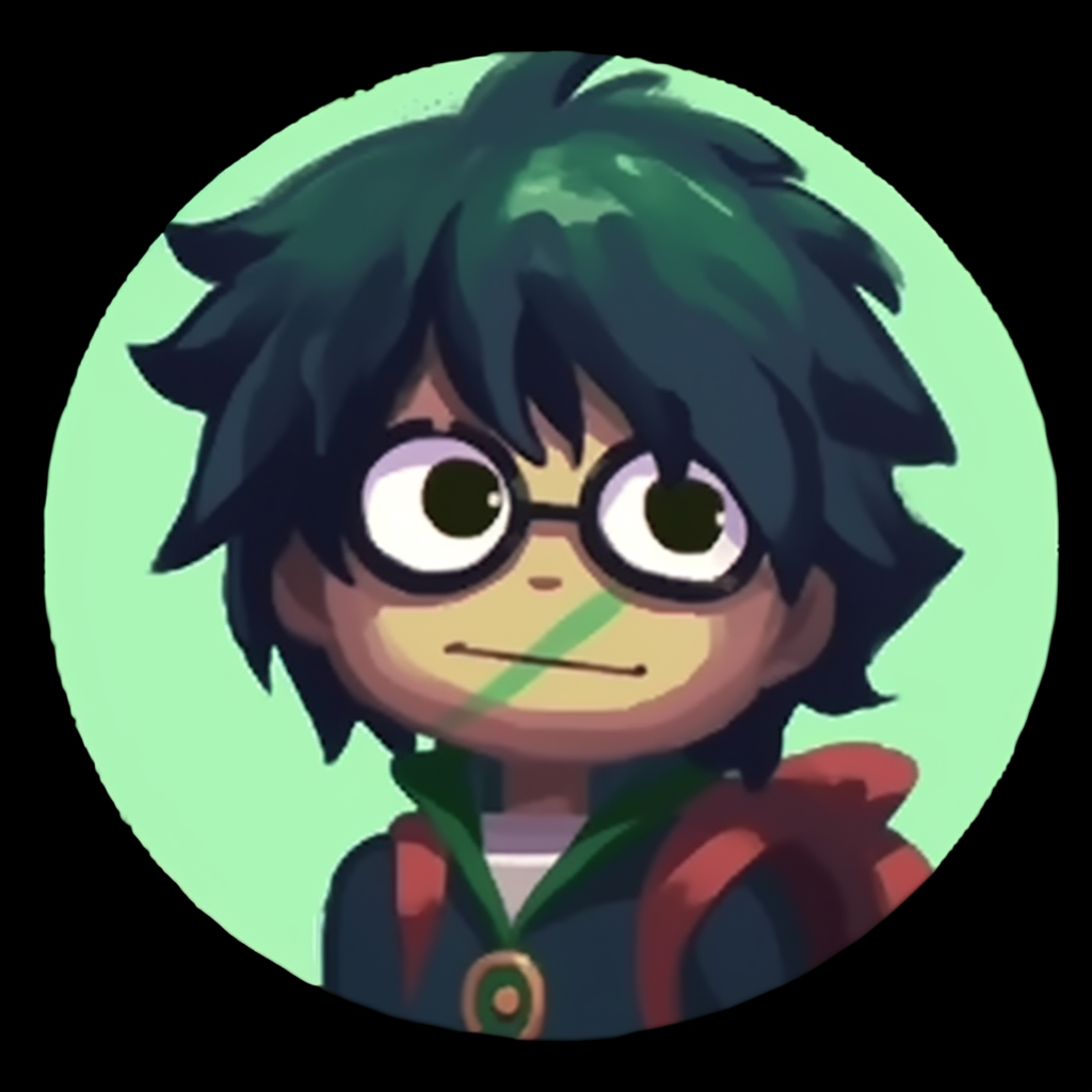 A close-up of Deku smiling, capturing his optimistic nature and expressive eyes. pfp for school boys pfp for discord.