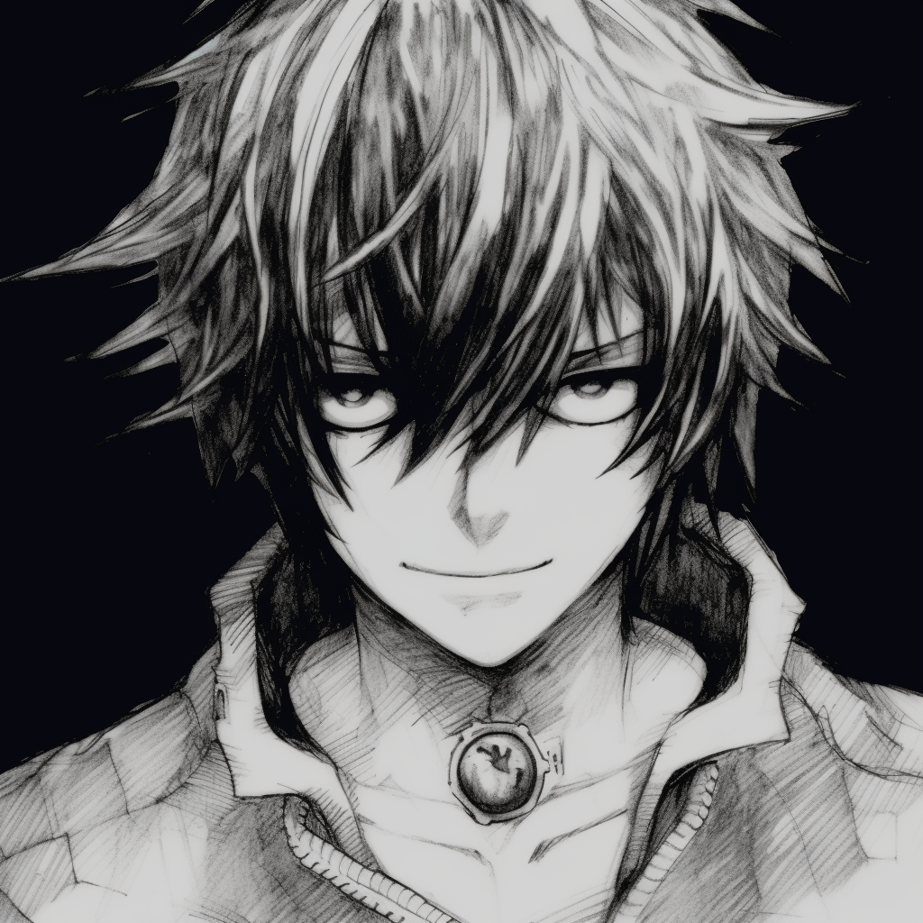 Close-up of L's eye, highly detailed and intense, with precise focus on eyelashes and reflections. black and white manga pfp pfp for discord.