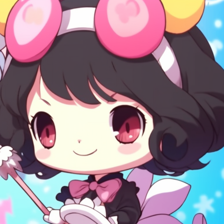 My Melody and Kuromi! Cheerful aura, warm colors and the tokens of friendship. my melody and kuromi for mutual matching pfp pfp for discord.