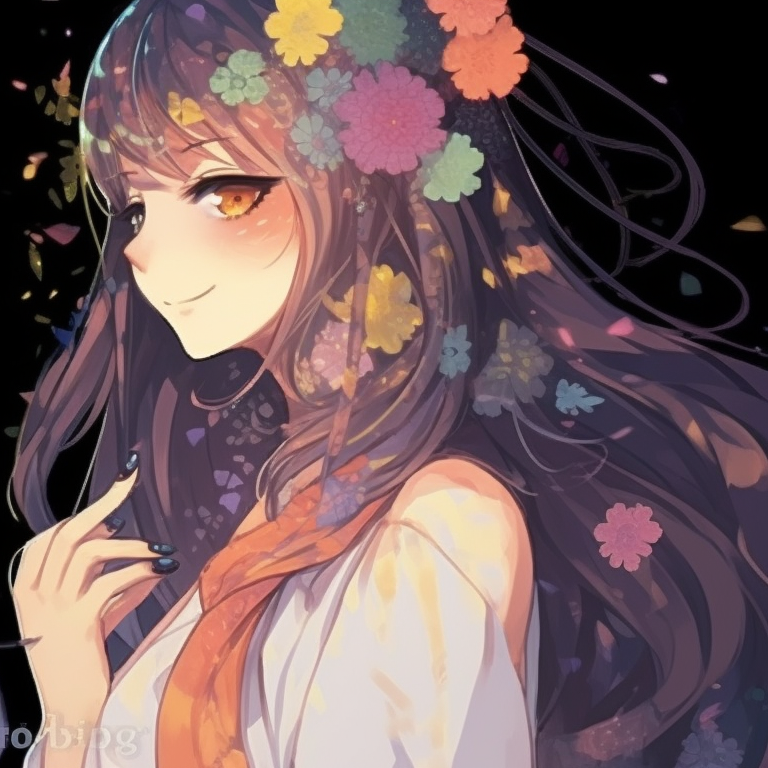 Two anime characters, soft pastel colors and relaxed expressions, showcasing a serene sisterly bond. best friends matching pfp for anime lovers pfp for discord.