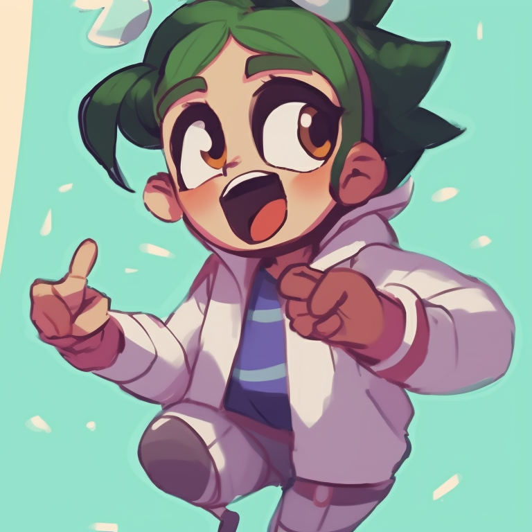 Close-up of two joking characters, bold outlines and exaggerated expressions. comic profile pictures for best friends pfp for discord.