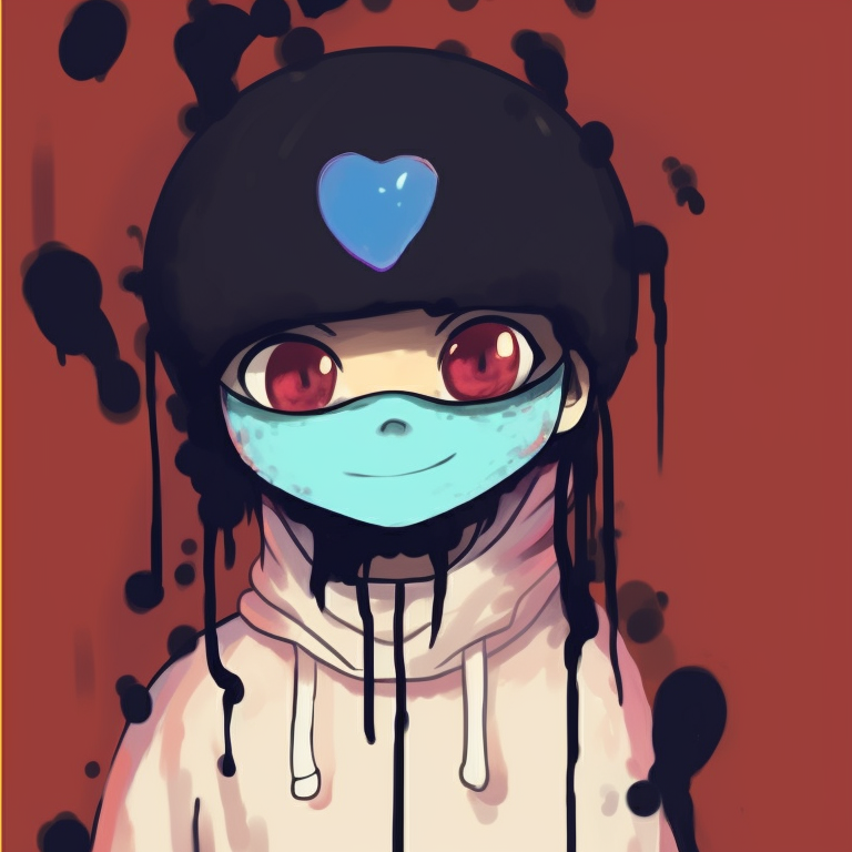 Characters in humorous poses, contrasting colors, feathery touches. humorous best friends matching pfp pfp for discord.