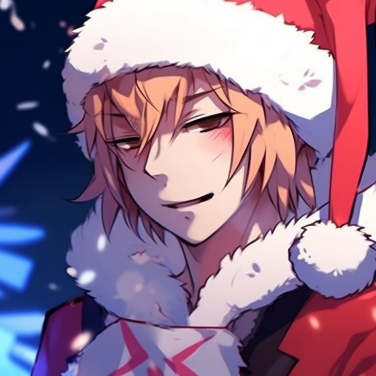 Two characters, in punk renditions of Christmas outfits, engaging in a snowball fight. Their exaggerated expressions and lively colors highlight a cheerful, rebellious yuletide environment. xmas punk aesthetic matching christmas pfps pfp for discord.