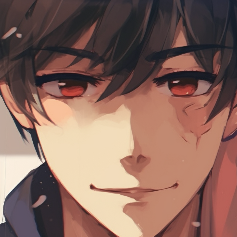 Silhouettes of two embracing characters against the backdrop of a full moon, creating dramatic shadow and light effects. romantic cute couple matching pfp pfp for discord.