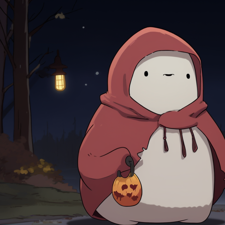 Two characters against a pumpkin backdrop, autumn colors and fun expressions. we bare bears halloween pfp gallery pfp for discord.