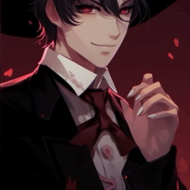 Two characters at a masquerade ball, intricate masks and soft lighting, glancing at each other. aesthetic halloween matching couple pfp real life pfp for discord.