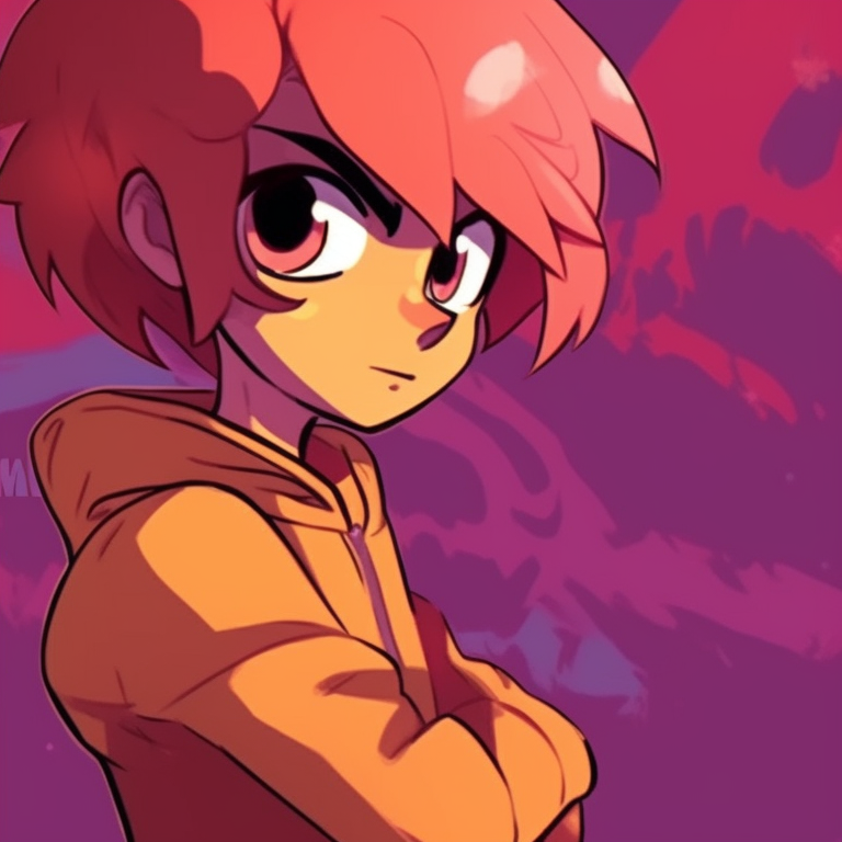 Two characters with weapons out, high tension and detailed effects. exciting matching pfp cartoon pfp for discord.