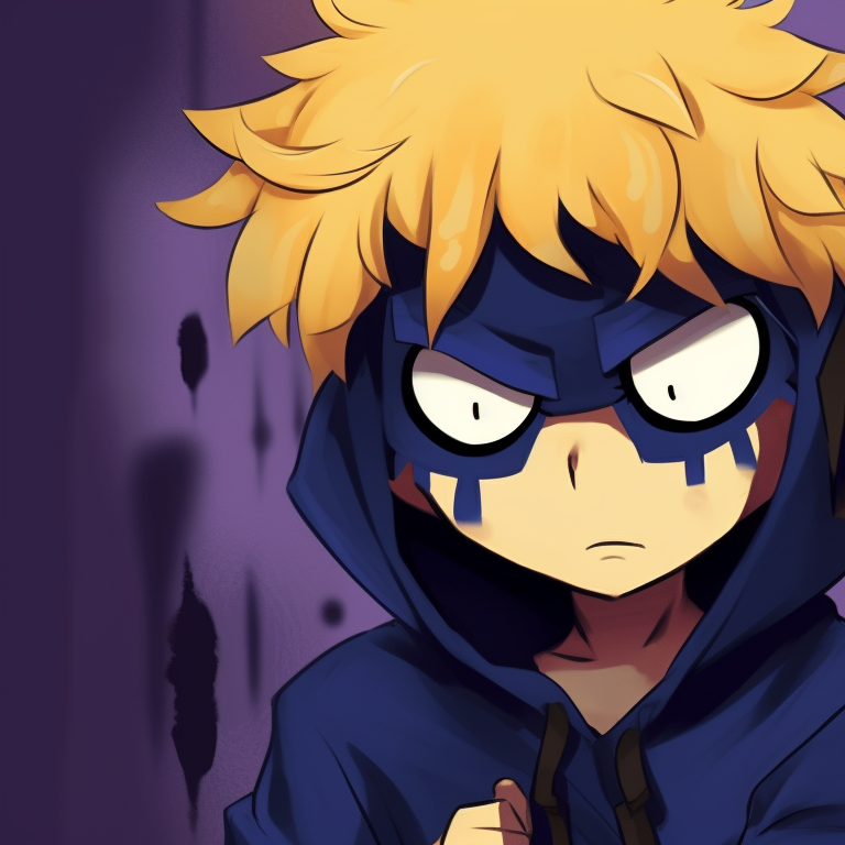 Tweek and Craig, gothic attire, bold lines and stark contrasts. south park tweek and craig spooky theme pfp for discord.