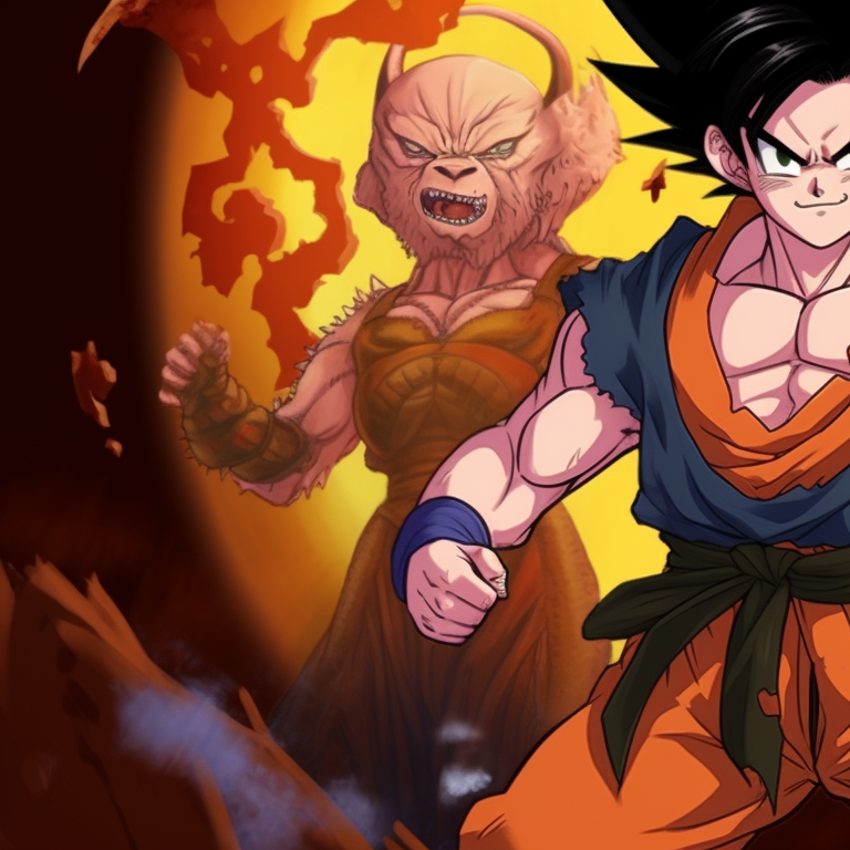 Goku and Chi-Chi are dressed as classic vampires, emphasizing pale faces and high contrasts. dragon ball couples in halloween costume pfp pfp for discord.