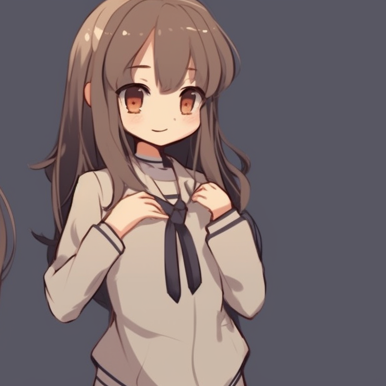 Two characters poised for battle, bold lines and intense expressions. chic matching pfp for anime best friends pfp for discord.